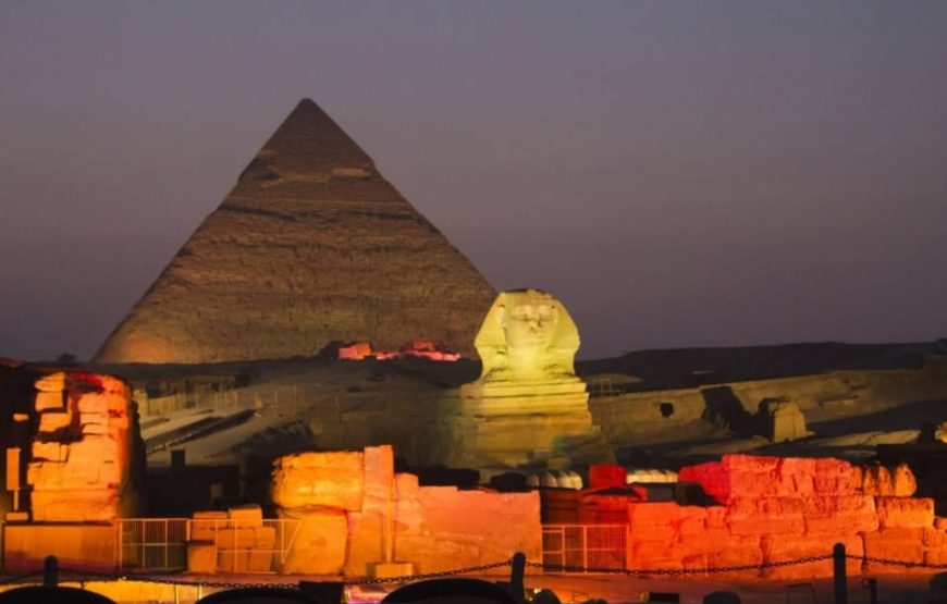 Giza Pyramids Sound and Light Show Private Tour