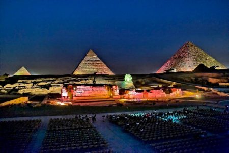 Giza Pyramids Sound and Light Show Private Tour